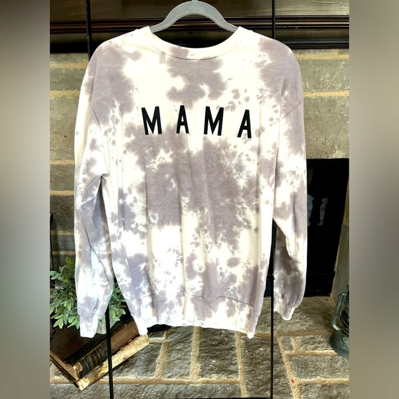 MAMA Tie Dye Sweatshirt - Picture 1 of 3